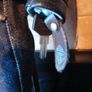 D S Nicholass Vintage Lady Motor Biker Teddy Bear  very rare. Image 3