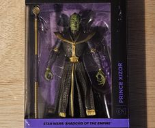 Star Wars Prince Xizor 6" Scale Black Series (Some Edge Wear To The Box) New & Unopened