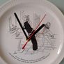Vintage french plate clock Image 2