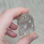 Garden quartz elephant ornament natural inclusions Image 7