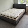 Double bed with mattress Image 2