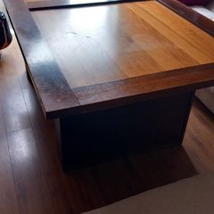Heavy dining table