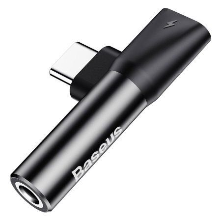 Baseus L41 Type-C to 3.5mm Jack Audio Cable Earphone Splitter Adapter for Xiaomi Huawei USB C Charger Aux Connectors Adapters