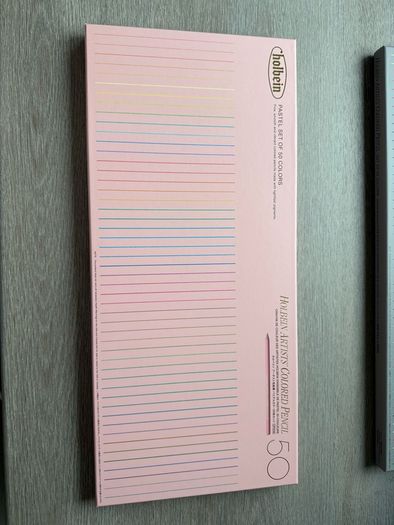 Holbein Artist Coloured Pencils 50 Pastel Set