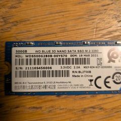 500gb Ssd Wd Blue 3d Sata Ssd M.2 2080