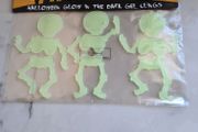 Halloween Glow in the Dark Gel Cling Decorations