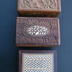 Vintage jewelry boxes (25 each)