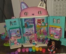 Gabby's Dollshouse Full dolls house & Fairy Garden