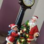 Christmas Light Up Musical Santa and Clock Image 6