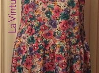 main image for ad Vintage Floral Print Summer Dress