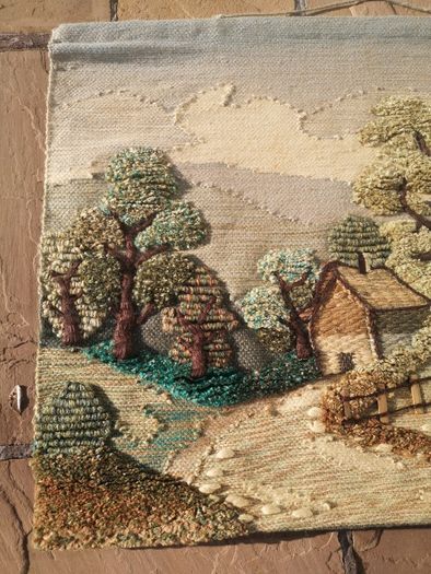 Woven Duet wall hanging