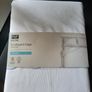 White Scalloped edge duvet set double NEW white Image 4