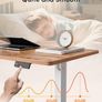 100 x 60cm Sit Stand Electric Home Office Desk with Memory Smart Pannel Image 7