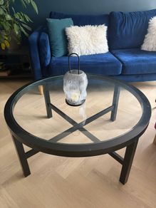 glass coffee table