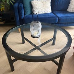 glass coffee table