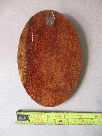 Vintage Fatima Religious Plaque