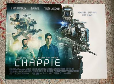 Chappie - Quad Cinema Poster