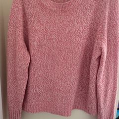 H&M Divided Knitted Jumper Pink Marl