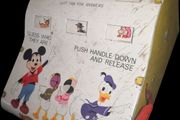 Vintage Disney tin toy USA