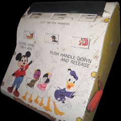 Vintage Disney tin toy USA