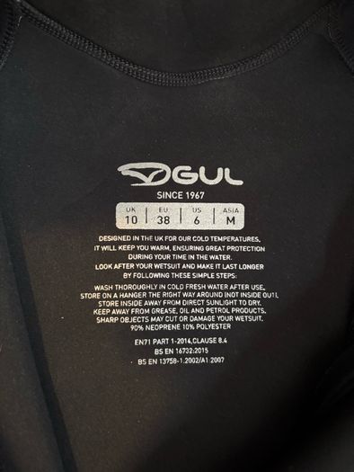 Gul adult wetsuit