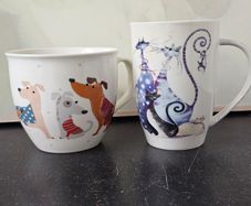 NEW Two Fine China Mugs