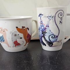 NEW Two Fine China Mugs