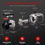 Diesel Heater 2KW 12V/24V Diesel Air Parking Heater with Bluetooth APP Control Upgraded LCD Switch Fast Heating for RV Car Truck Image 3
