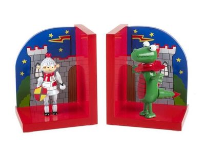 New:  OrangeTree Toys Knight & Dragon bookends