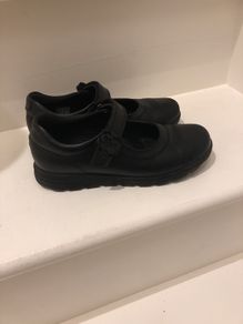 Black school shoes (leather, size 13)