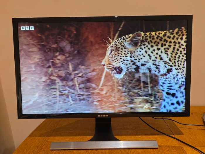 4K UHD 28" Samsung Monitor + 8K60hz USB-C to Display Port Lead