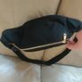 ASOS DESIGN Curve fanny pack  black/golden zip Postage included Image 7