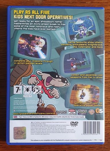 Codename: Kids Next Door Operation Videgame (PS2)