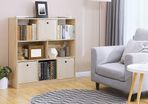 New Wooden Bookcase Storage Display - FREE P&P