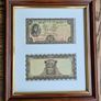 Ireland 1956 Framed 5 Pounds Banknote Lady Lavery Image 2