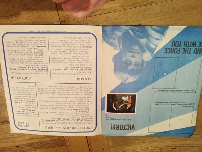 Star Wars Return of the Jedi Panini 1983