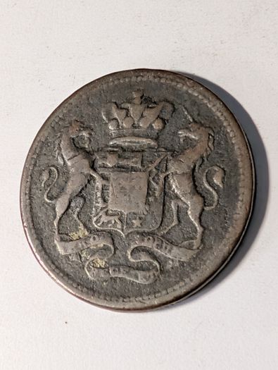 Cornwall Penny token 1813