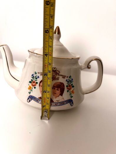 Vintage Teapot Royal Wedding 1981