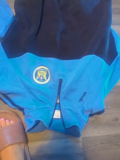 blue short sleeve shirt unused