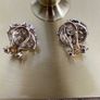 Vintage Diamond Daisy Cluster Earrings Image 4