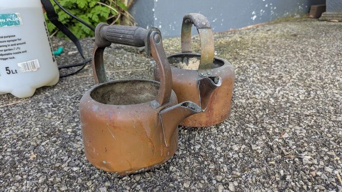 2 Copper Kettles