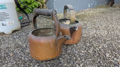 2 Copper Kettles