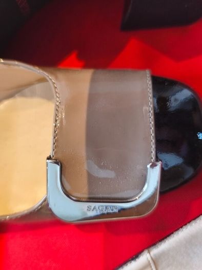 Women's leather shoes.
