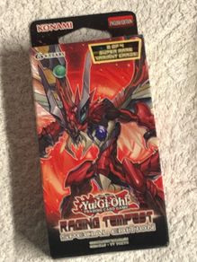 Yu-Gi-Oh Raging Tempest special edition brand new and sealed