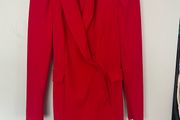 Red Blazer Dress
