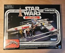 Star Wars Luke Skywalker's X-Wing Fighter 3.75 " Scale From The New Vintage Wave New & Unopened