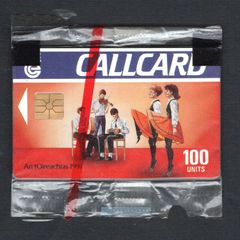 1991 Ireland 100 unit An tOireachtas Callcard was issued to promote the Oireachtas festival which celebrates the irish language and culture (Gemplus GEM1) Call Card Mint in Packaging