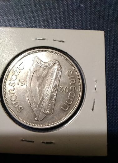 Eire   Saorstat Eireann Halfcrown