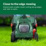 Cordless Lawn Mower ROTAK18V-34 (Cutting Width: 34 cm, Height of Cut: 25-65 mm, 35 l Fabric Grass Bag, Mulch plug, without Battery Image 5