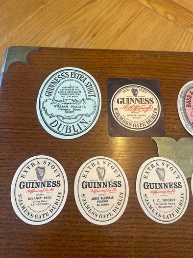 Old Guinness Labels